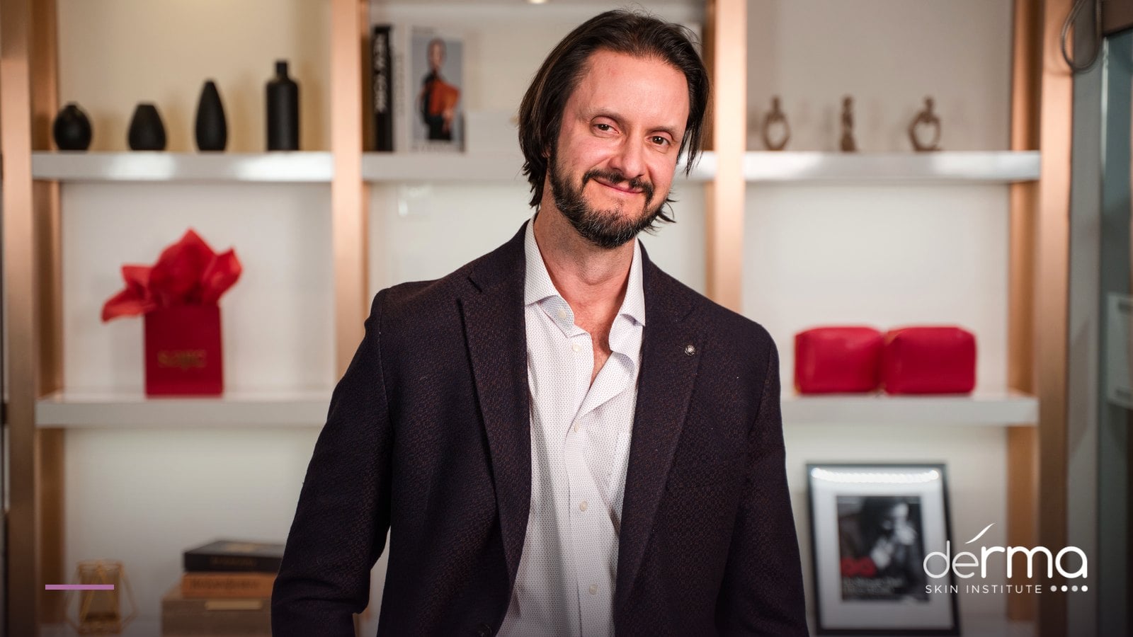 Dr. Dusan Sajic, dermatologist, at deRMA Skin Institute in Guelph, Ontario