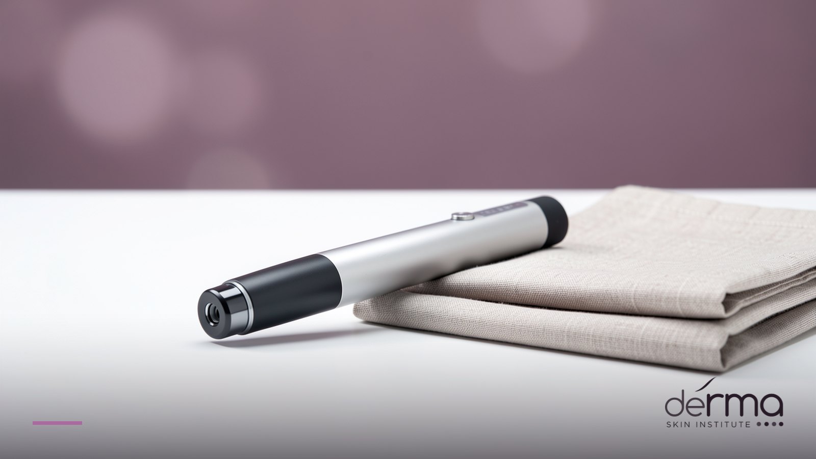 A handheld dermatoscope, the instrument used for mole mapping and skin cancer screening